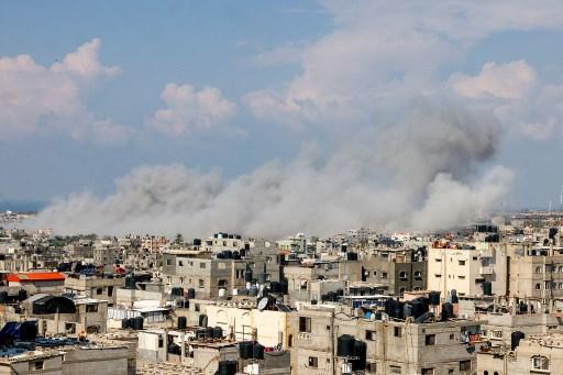 Bombardeios se intensificaram em Rafah, fronteira com o Egito 
