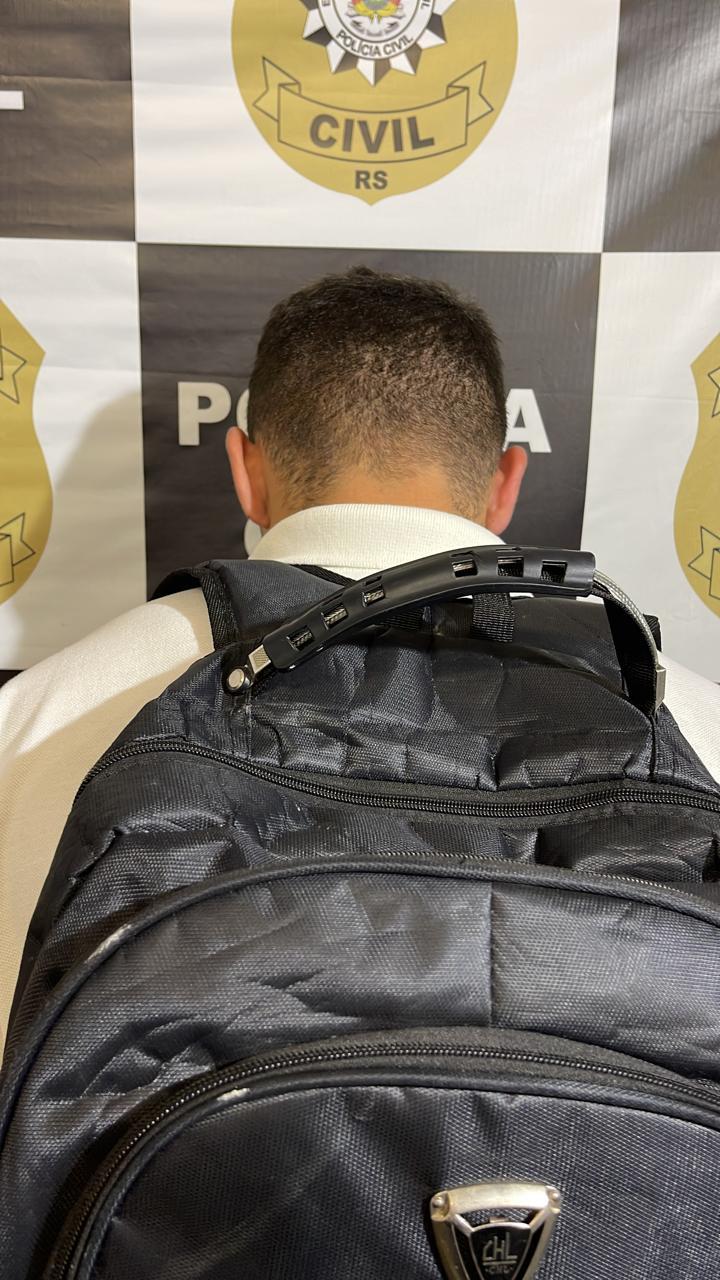 Criminoso foi preso na zona Norte de Porto Alegre