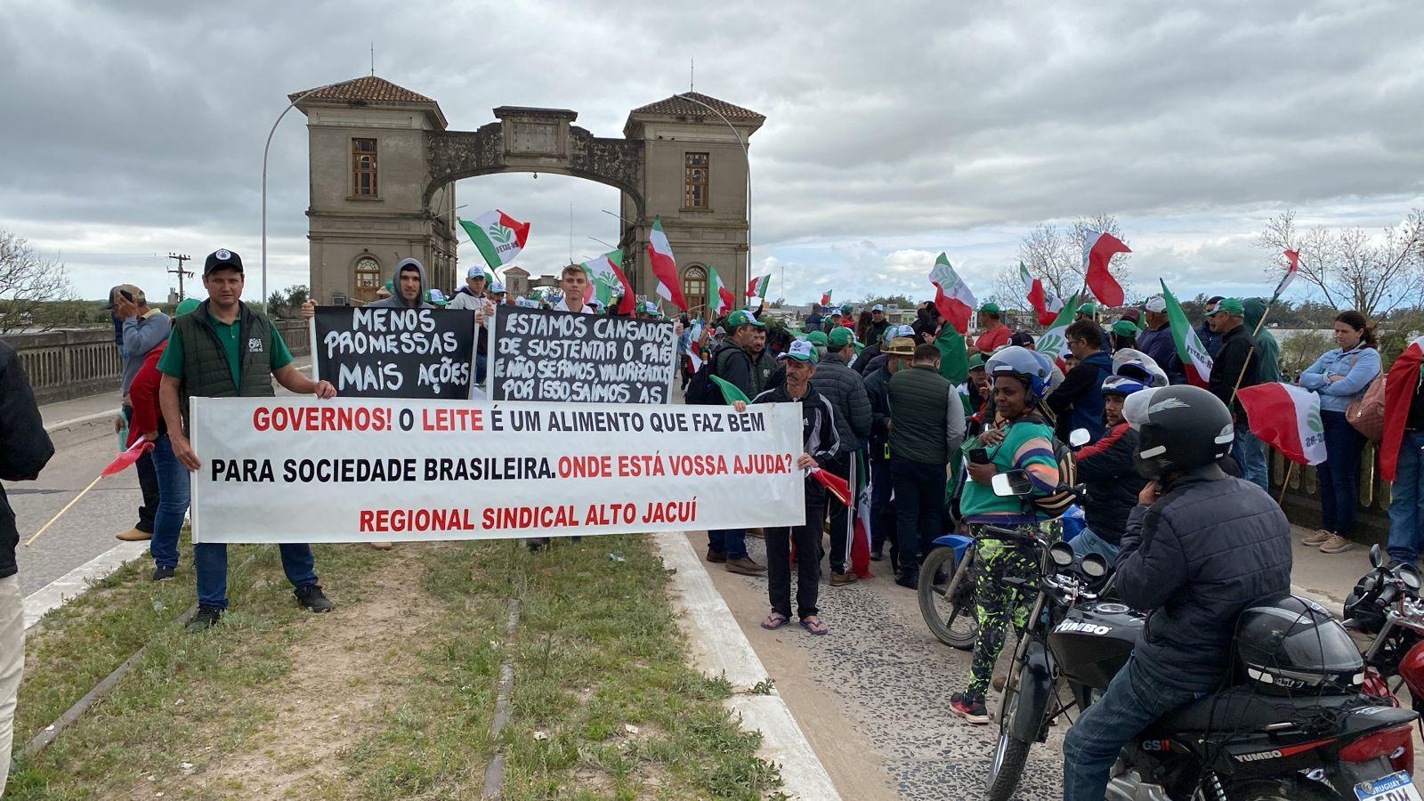 Pecuaristas t&ecirc;m reivindicado apoio em protestos como o dia 11, em Jaguar&atilde;o