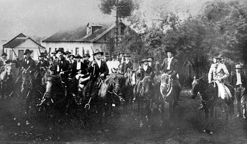 Guarda colonial para combater ladr&otilde;es, em Santo Angelo