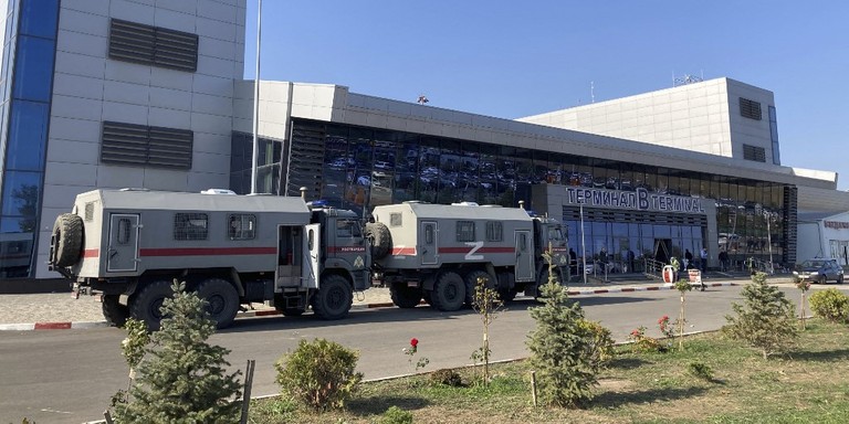 Ataque aconteceu em aeroporto na república russa do Daguestão Ataque aconteceu em aeroporto na república russa do Daguestão