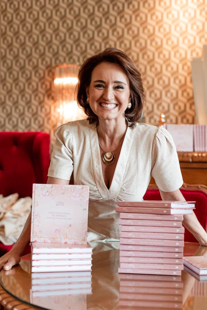Luciana Reck, idealizadora da Santho Aroma, em Gramado