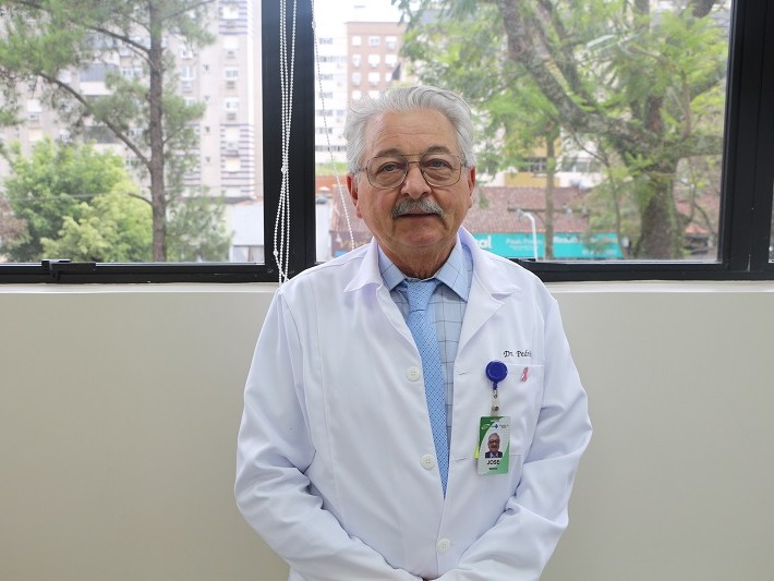Coordenador da Mastologia, José Luiz Pedrini, é o responsável pela pesquisa no Hospital Conceição Coordenador da Mastologia, José Luiz Pedrini, é o responsável pela pesquisa no Hospital Conceição