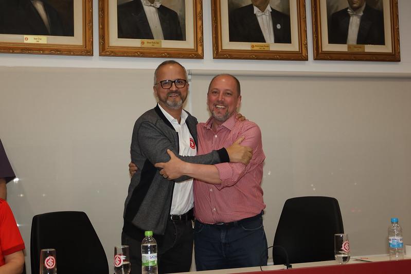 Roberto Melo e Alessandro Barcellos disputam a presid&ecirc;ncia do Inter