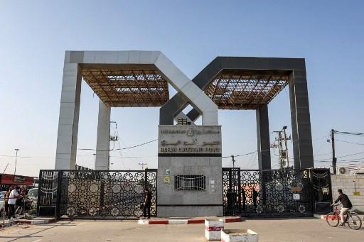 Fronteira de Rafah com o Egito 