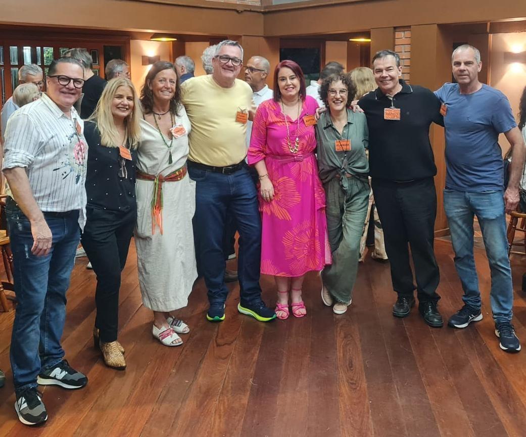 Organizadores da festa dos Anchietanos da turma de 1978