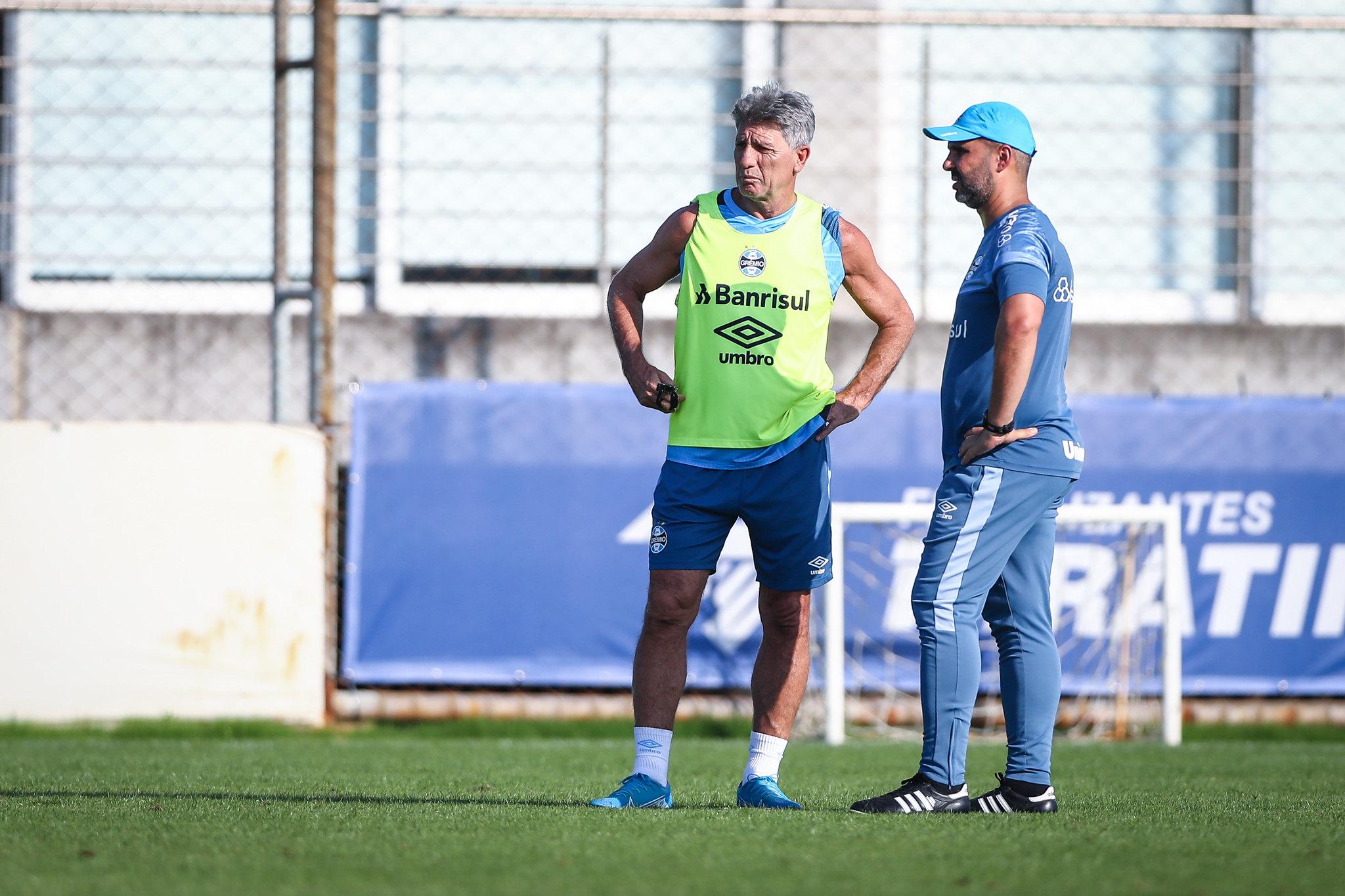 Gr&ecirc;mio retoma treinamentos ap&oacute;s folga da Data Fifa