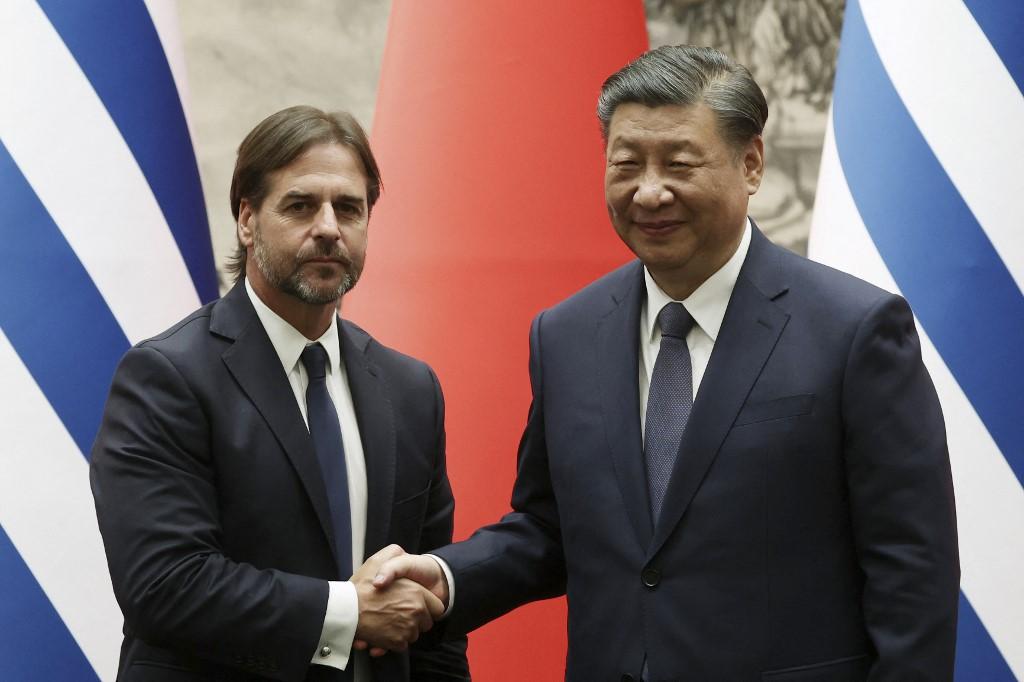 Lacalle Pou viajou para China para fortalecer os la&ccedil;os diplom&aacute;ticos