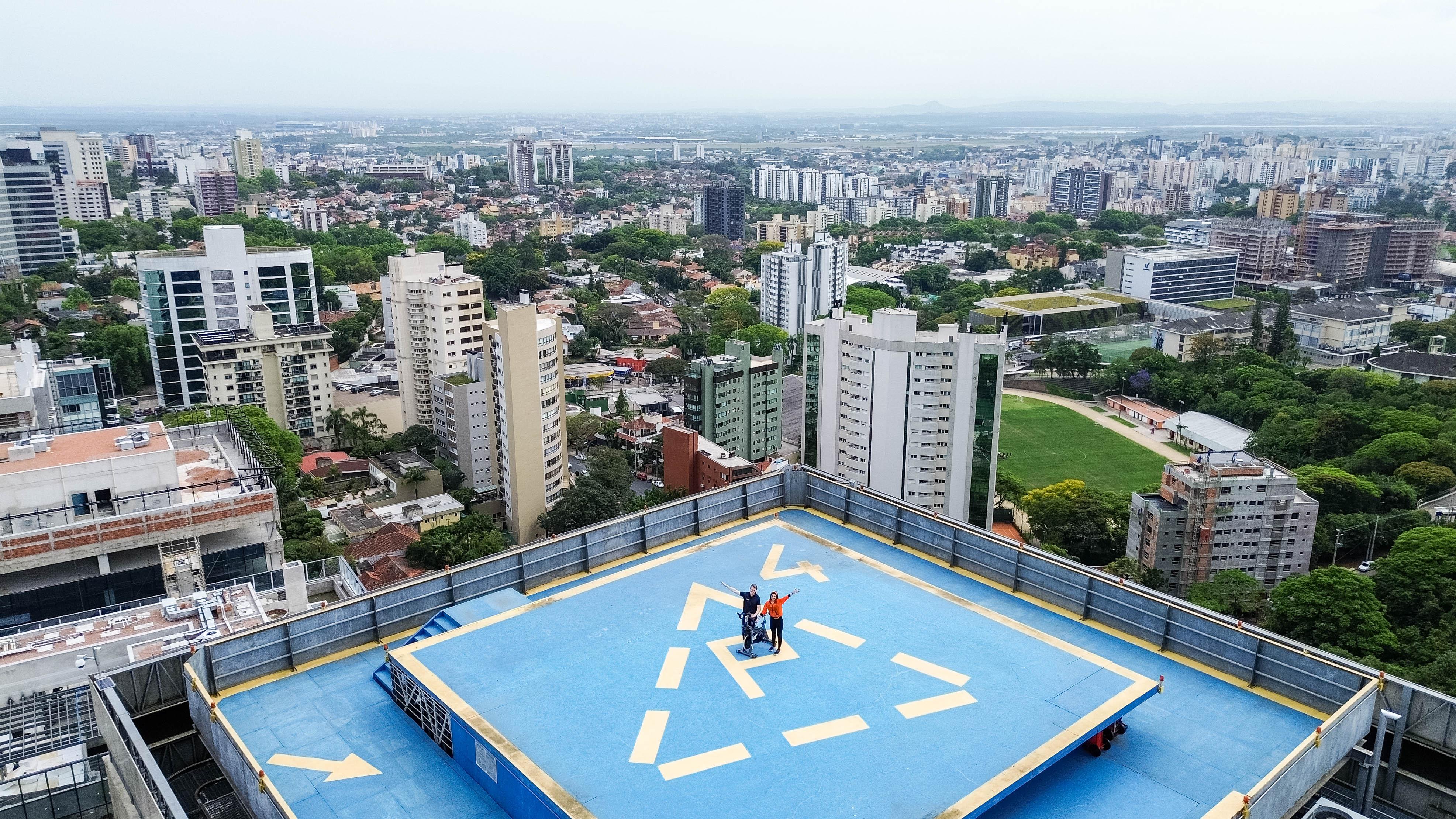 Just Fly ocorre no dia 9 de dezembro, no heliponto do pr&eacute;dio Carlos Gomes Center