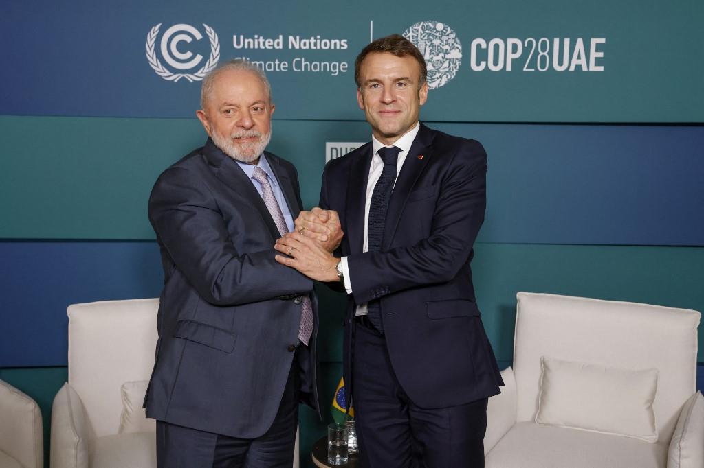 Lula e Macron se reuniram em Dubai
