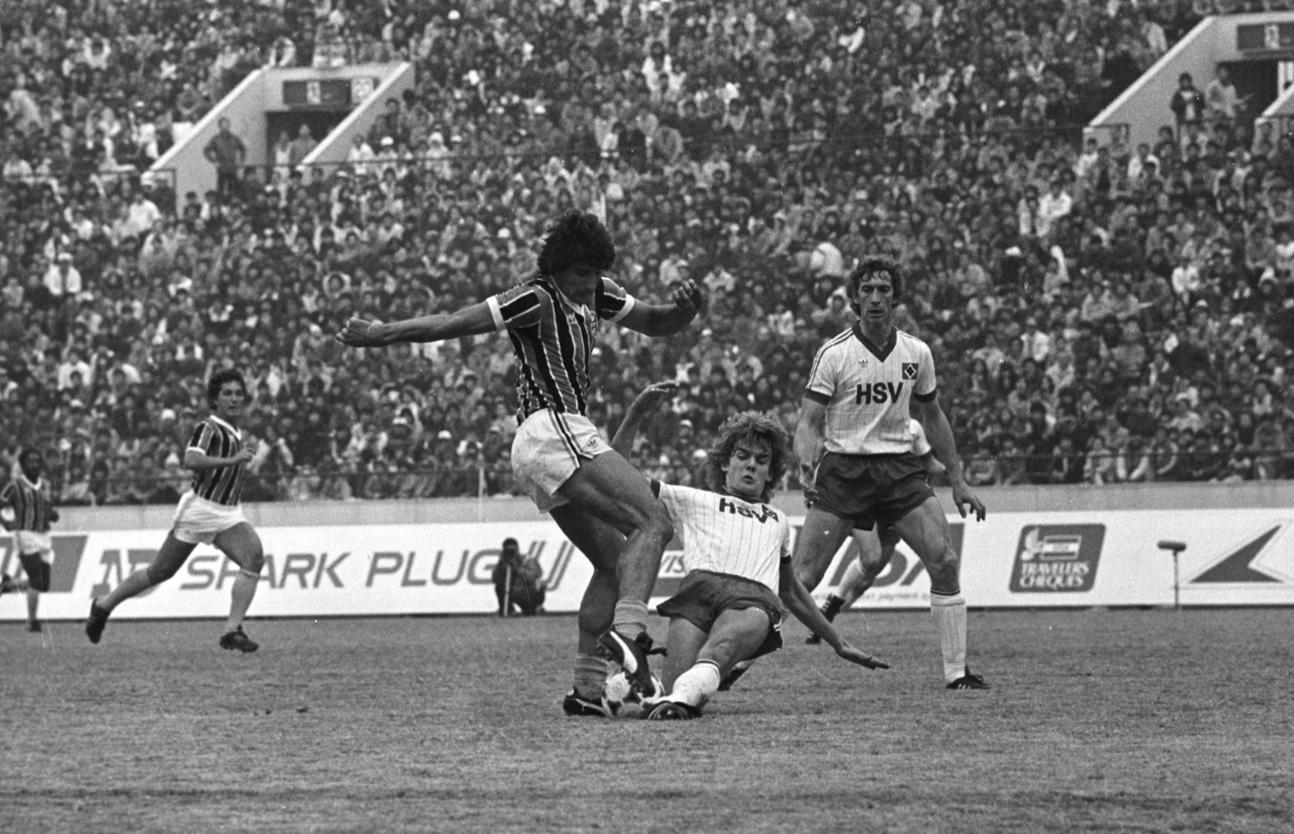 Renato foi respons&aacute;vel pelos dois gols do maior t&iacute;tulo da hist&oacute;ria tricolor