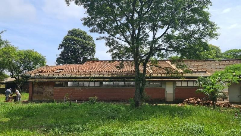 Escola Estadual Affonso Charlier, em Canoas, foi uma das beneficiadas no RS