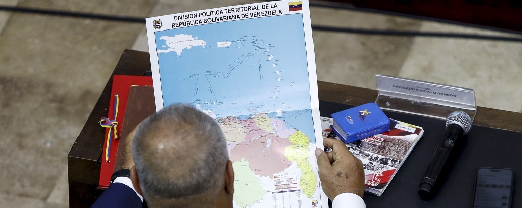 Governo da Venezuela reivindica limites de sua época como colônia da Espanha Governo da Venezuela reivindica limites de sua época como colônia da Espanha