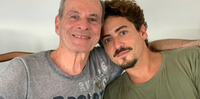 As imagens foram divulgadas no Instagram pelo ator e pelo diretor do filme