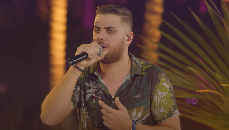 O sertanejo apareceu em um v&iacute;deo publicado por Cristiano nesta sexta-feira, 8