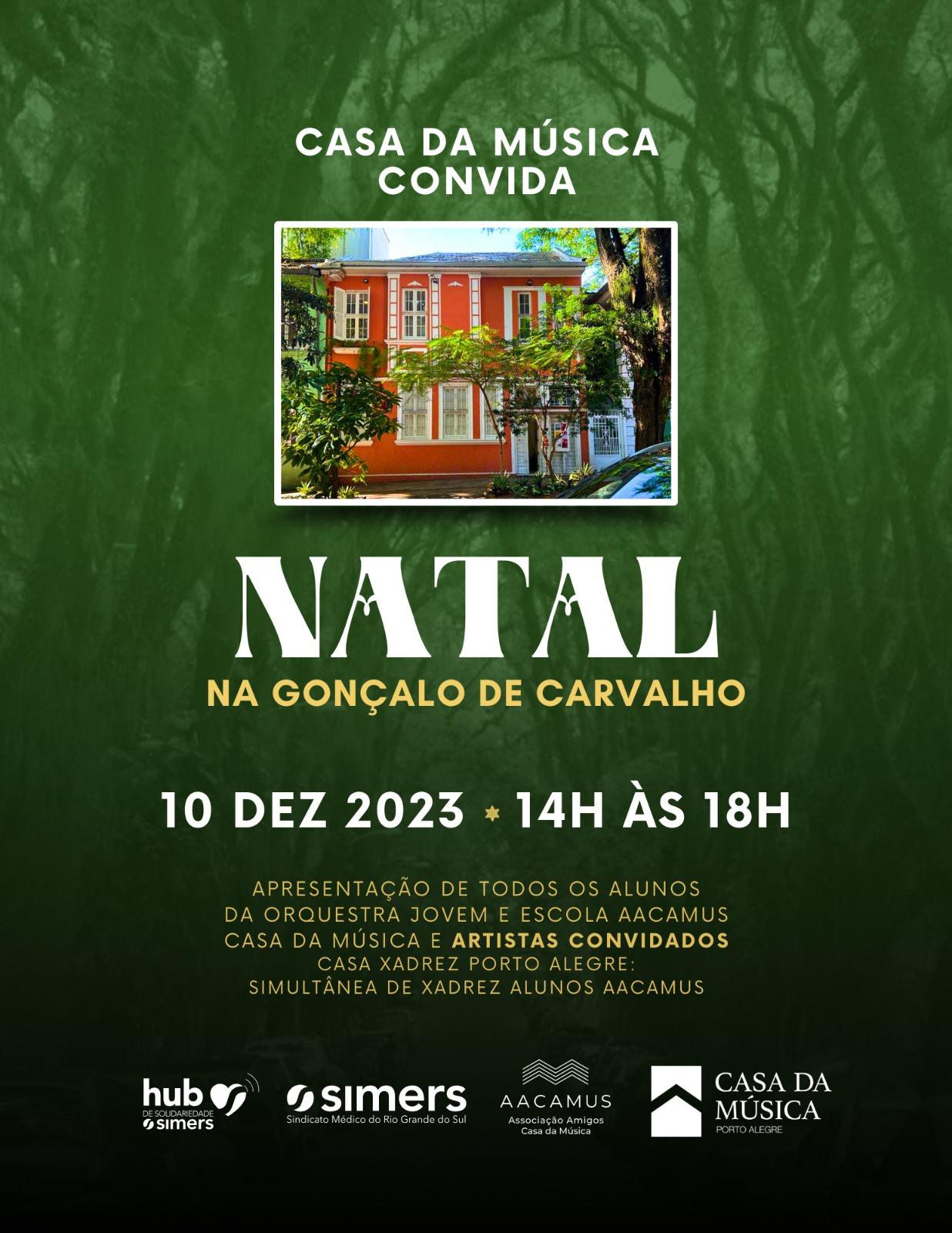 O evento &eacute; gratuito e disponibilizar&aacute; cadeias na rua para o p&uacute;blico