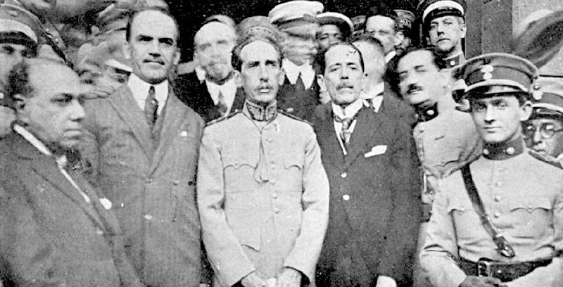 General Setembrino foi ao Rio de Janeiro buscar apoio do governo