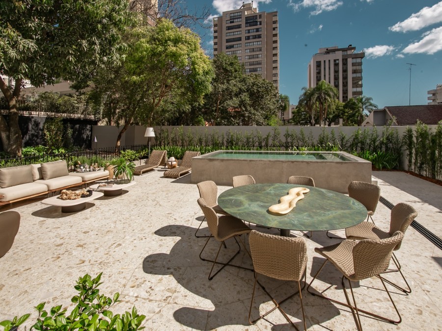 Espaço gastronômico fica na rua Carlos Trein, no terreno onde foi realizada a Casacor 2023 Espaço gastronômico fica na rua Carlos Trein, no terreno onde foi realizada a Casacor 2023