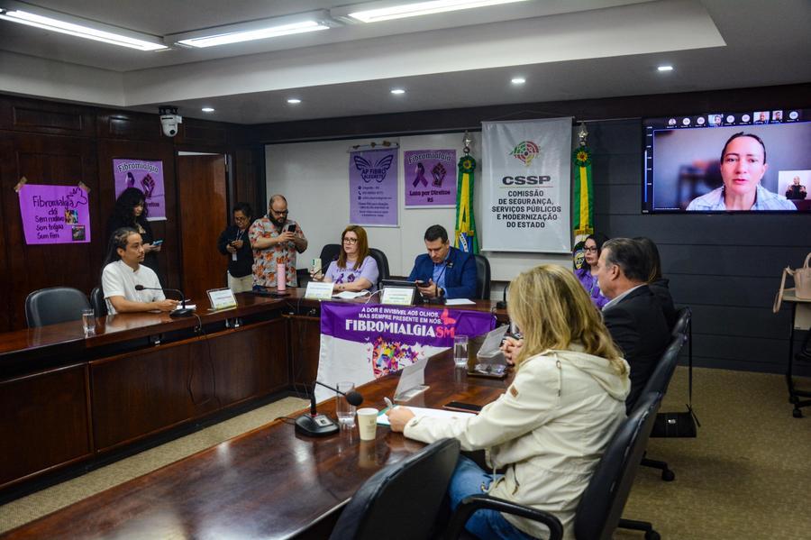 Audi&ecirc;ncia P&uacute;blica sobre a Lei da Fibromialgia na Assembleia Legislativa