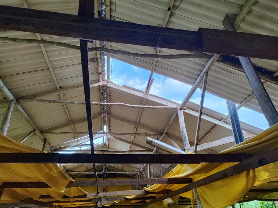 Segundo o coordenador M&aacute;rcio Cerbaro, houve apenas danos materiais, sem registro de feridos