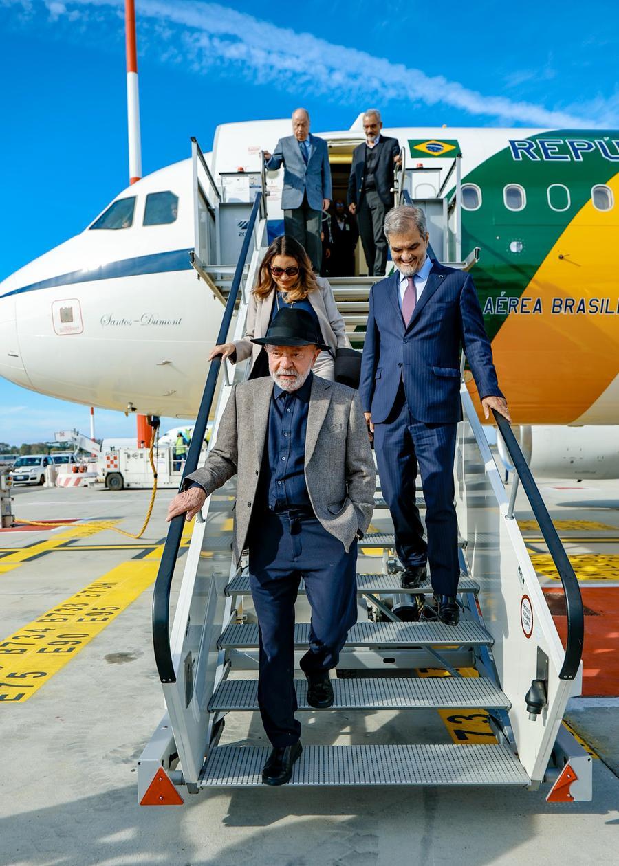 Lula cumpre agenda em Roma