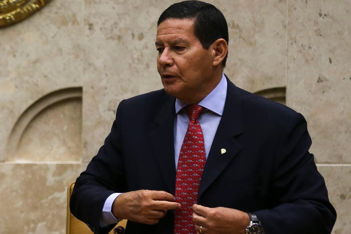 Mour&atilde;o afirmou que a quest&atilde;o n&atilde;o era de compet&ecirc;ncia da vice-presid&ecirc;ncia