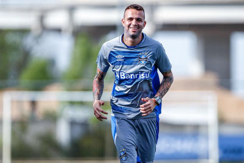 Luan est&aacute; de volta ao Gr&ecirc;mio