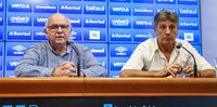 Romildo e Renato formam uma dupla de sucesso no Grêmio nos últimos anos