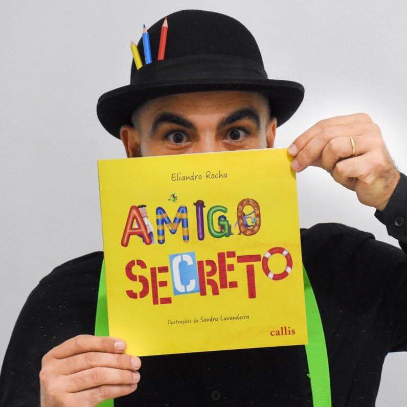 Encontro do escritor Eliandro Rocha com alunos dos anos iniciais e intermedi&aacute;rios do Ensino Fundamental acontece &agrave;s 14h