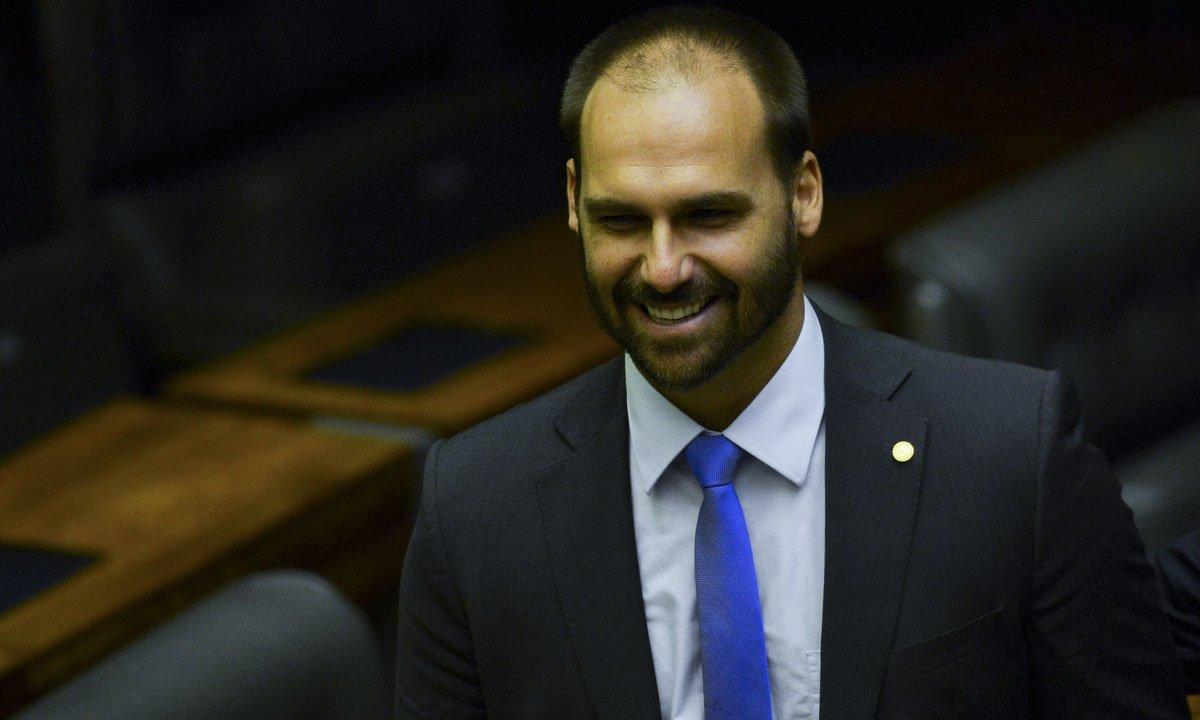 Eduardo Bolsonaro fez postagem em rede social sobre a China