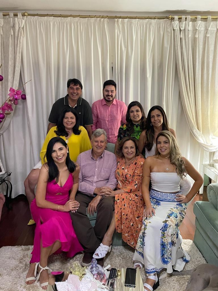 Fam&iacute;lia Heinze se reuniu para a virada em S&atilde;o Borja