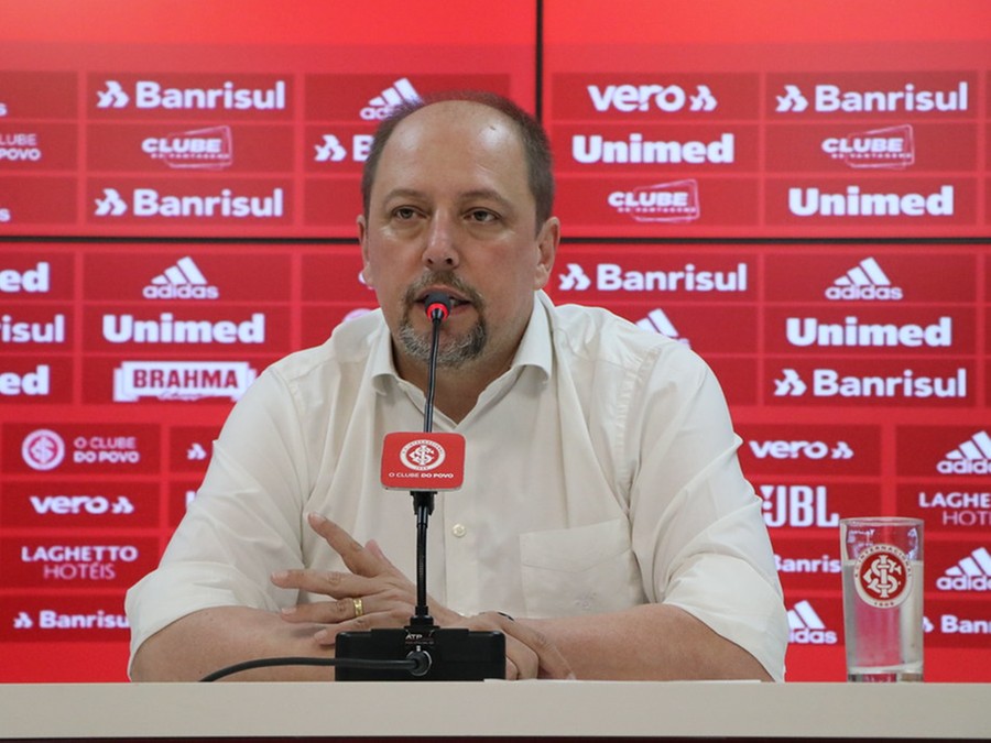 Alessandro Barcellos, presidente do Inter Alessandro Barcellos, presidente do Inter