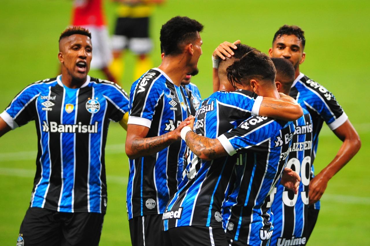 Tricolor passeou na Arena nesta quarta-feira