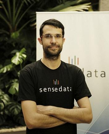 Mateus Pestana, cofundador e CEO da SenseData