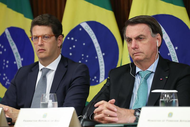 Bolsonaro participou da C&uacute;pula de L&iacute;deres sobre o Clima nesta quinta 
