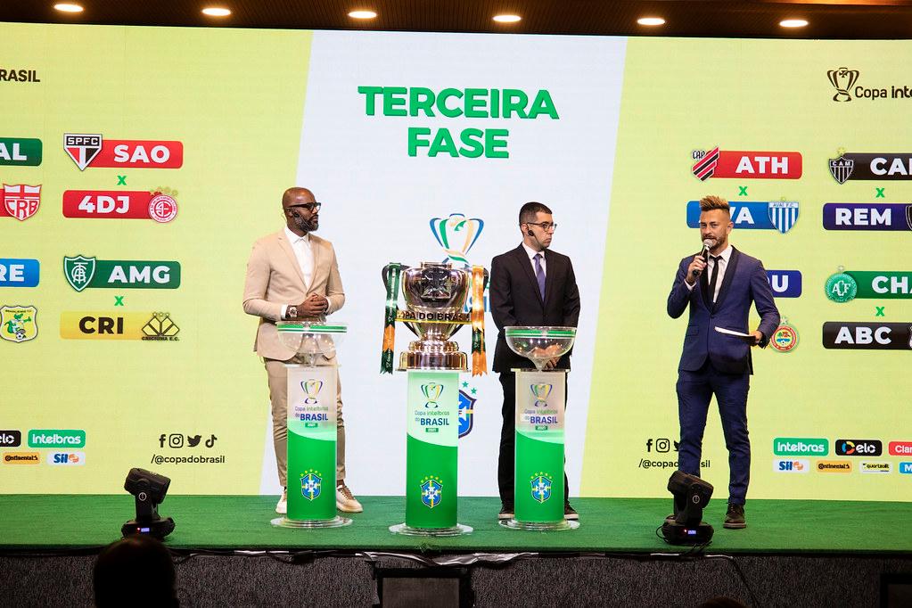 Sorteio da terceira fase da Copa do Brasil foi realizada nesta sexta-feira no Rio de Janeiro