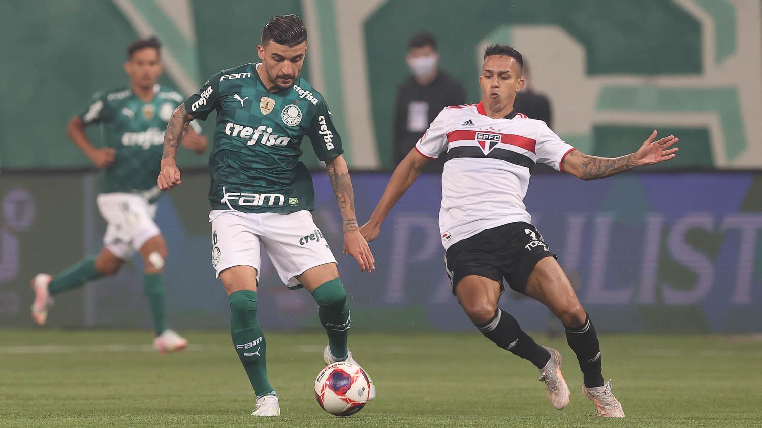 Palmeiras e S&atilde;o Paulo ficaram no 0 a 0 nesta quinta-feira