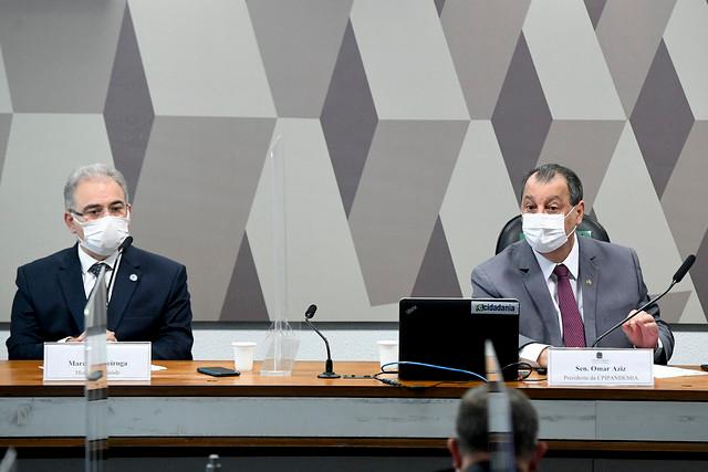 Ministro da Sa&uacute;de foi questionado sobre o comportamento do presidente Jair Bolsonaro 