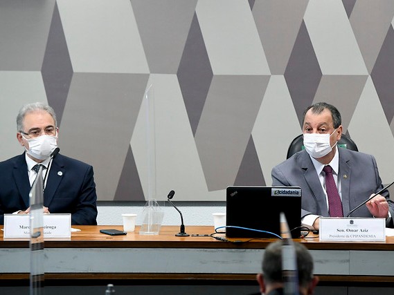 Ministro da Saúde foi questionado sobre o comportamento do presidente Jair Bolsonaro  Ministro da Saúde foi questionado sobre o comportamento do presidente Jair Bolsonaro