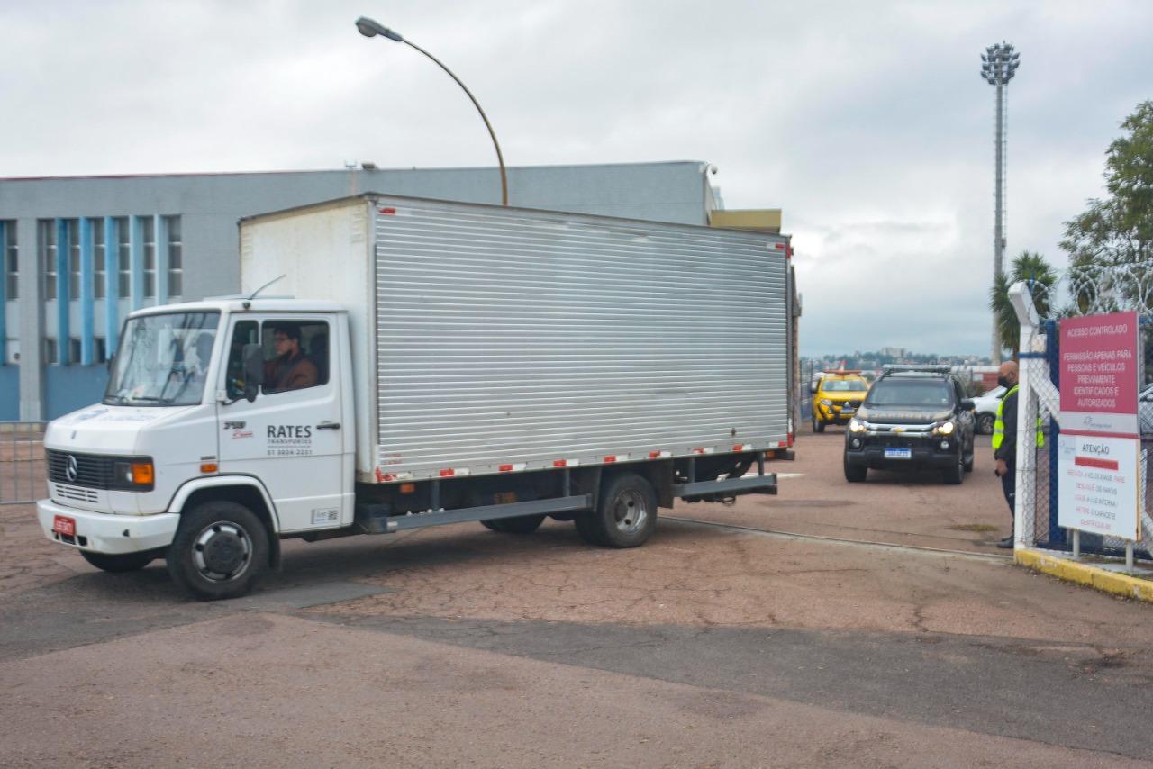 RS recebe mais de 526 mil doses de vacina da AstraZeneca contra a Covid-19 