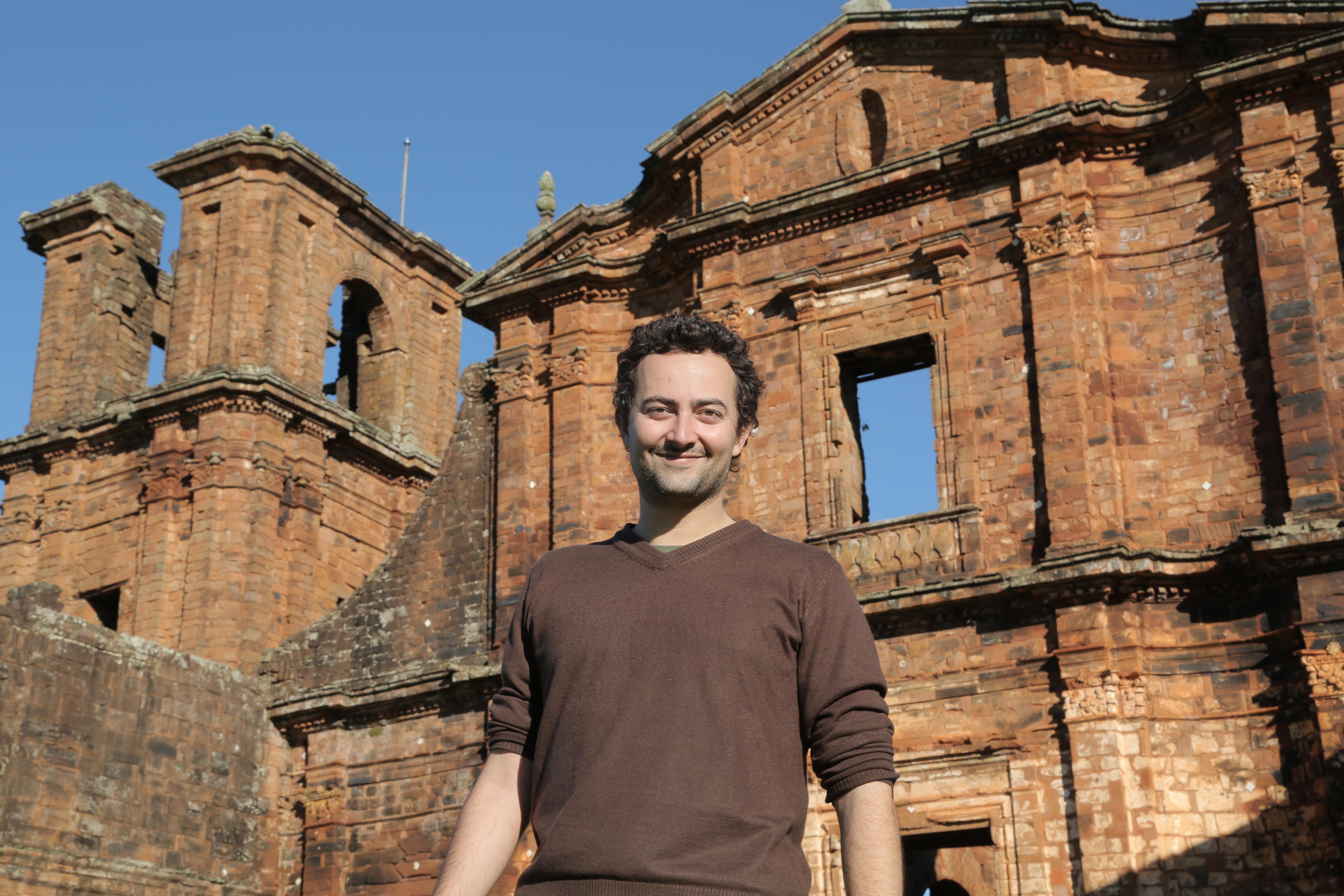 Cineasta bajeense Zeca Brito que dirige o document&aacute;rio "Trinta Povos"