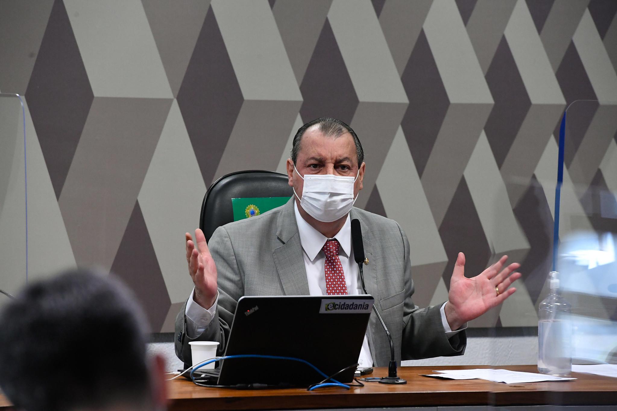 Pedido de senadores pela deten&ccedil;&atilde;o ocorreu ap&oacute;s empres&aacute;rio mostrar &aacute;udio do deputado federal Luis Miranda