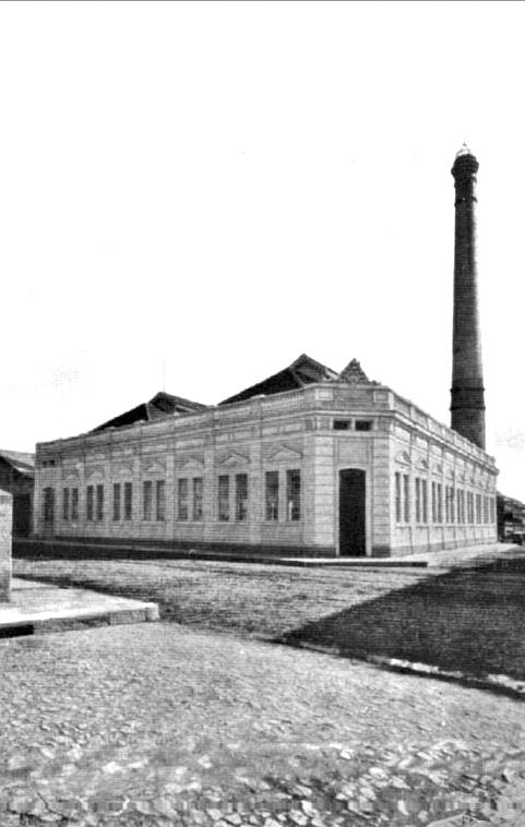 Sede da Companhia Fiat Lux, na rua Sete de Setembro