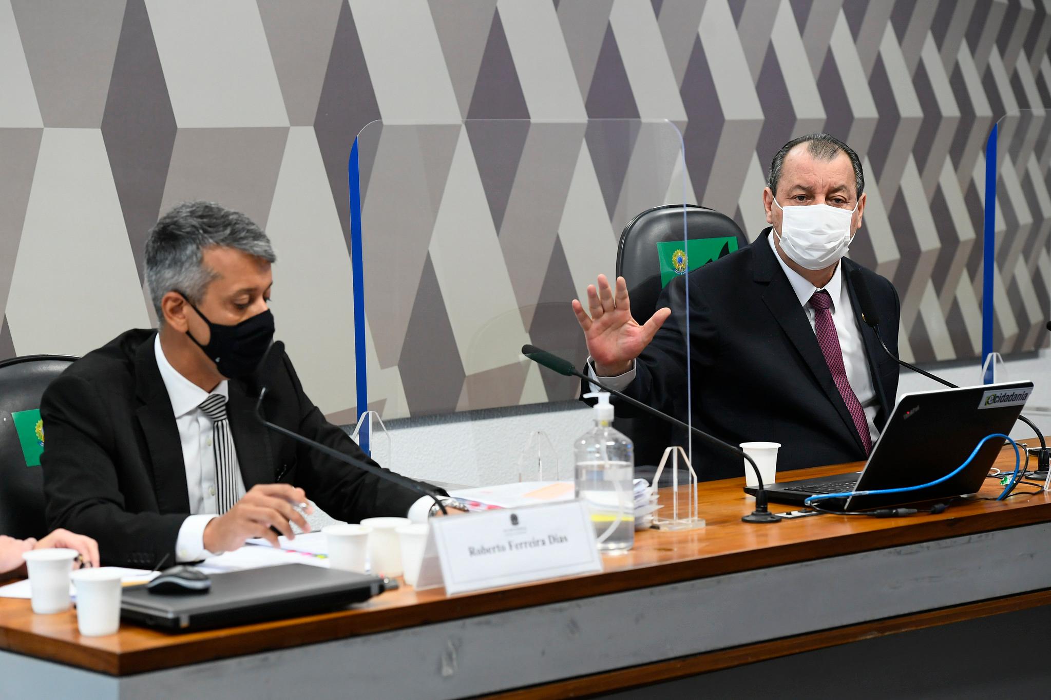 Dias &eacute; o primeiro depoente a sair preso da CPI da Covid