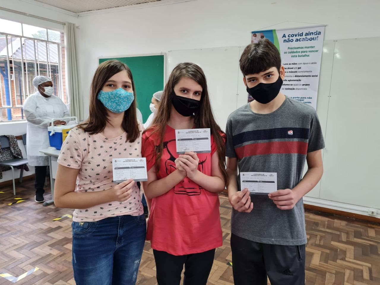 Cadastro de espera para imuniza&ccedil;&atilde;o j&aacute; conta com 1.192 jovens de 12 a 17 anos