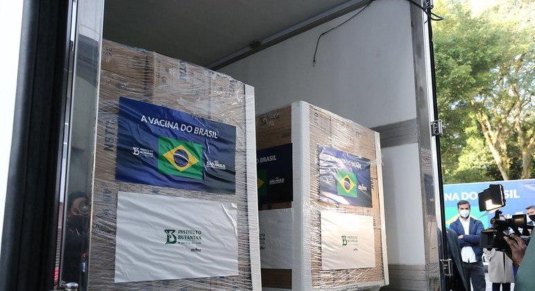 Butantan entrega mais uma remessa de CoronaVac ao PNI nesta sexta 