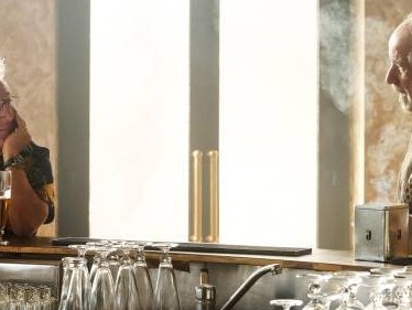 No elenco, o norte-americano Dustin Hoffman e o italiano Toni Servillo No elenco, o norte-americano Dustin Hoffman e o italiano Toni Servillo