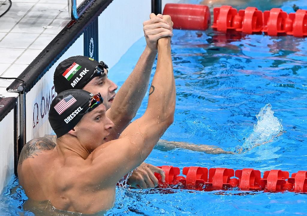 Dressel exaltou performance do rival h&uacute;ngaro