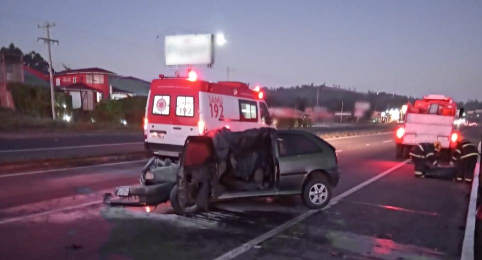 Uma mulher, de 36 anos, teve &oacute;bito