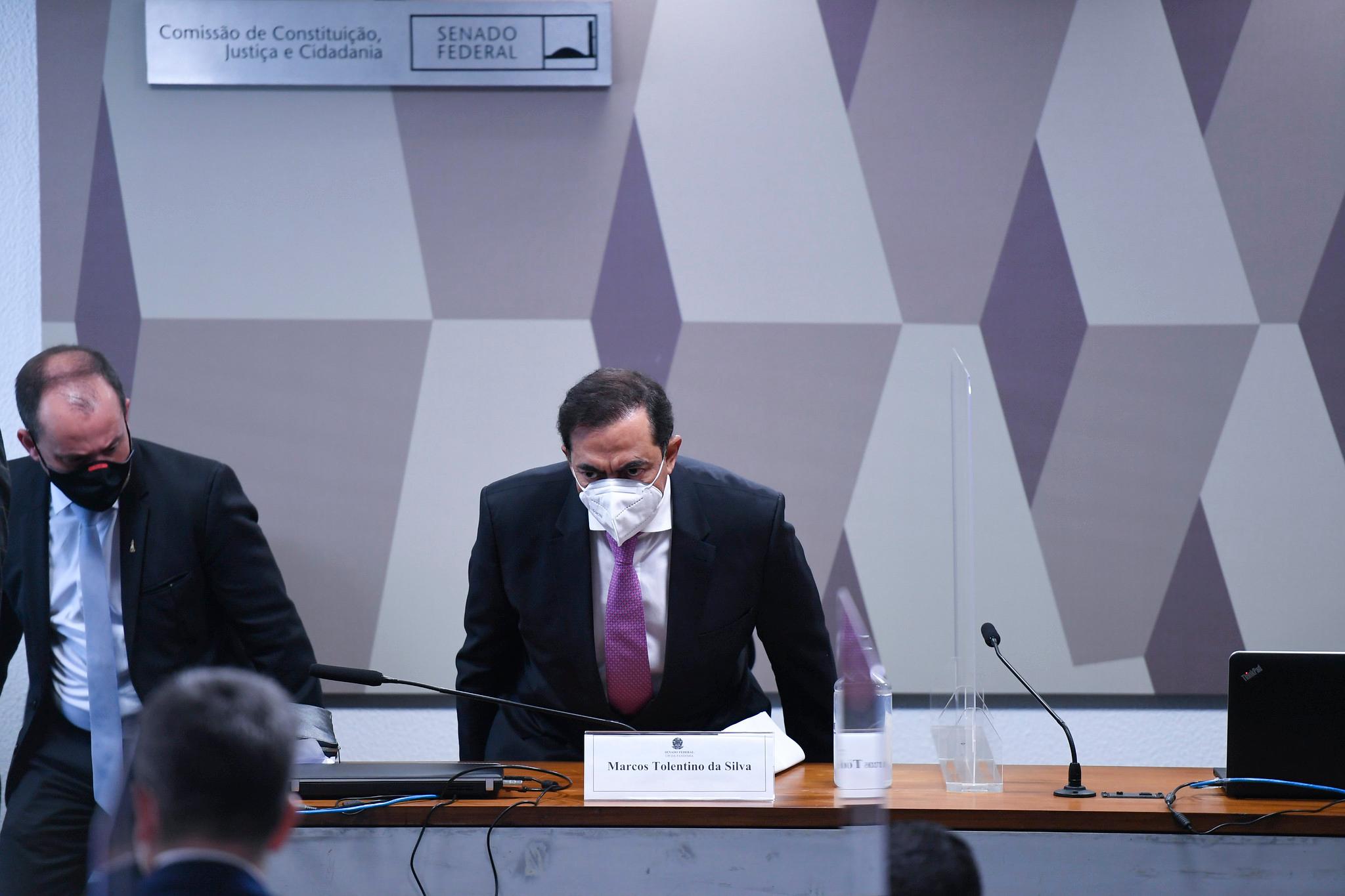 CPI realiza oitiva do advogado e empres&aacute;rio Marcos Tolentino da Silva